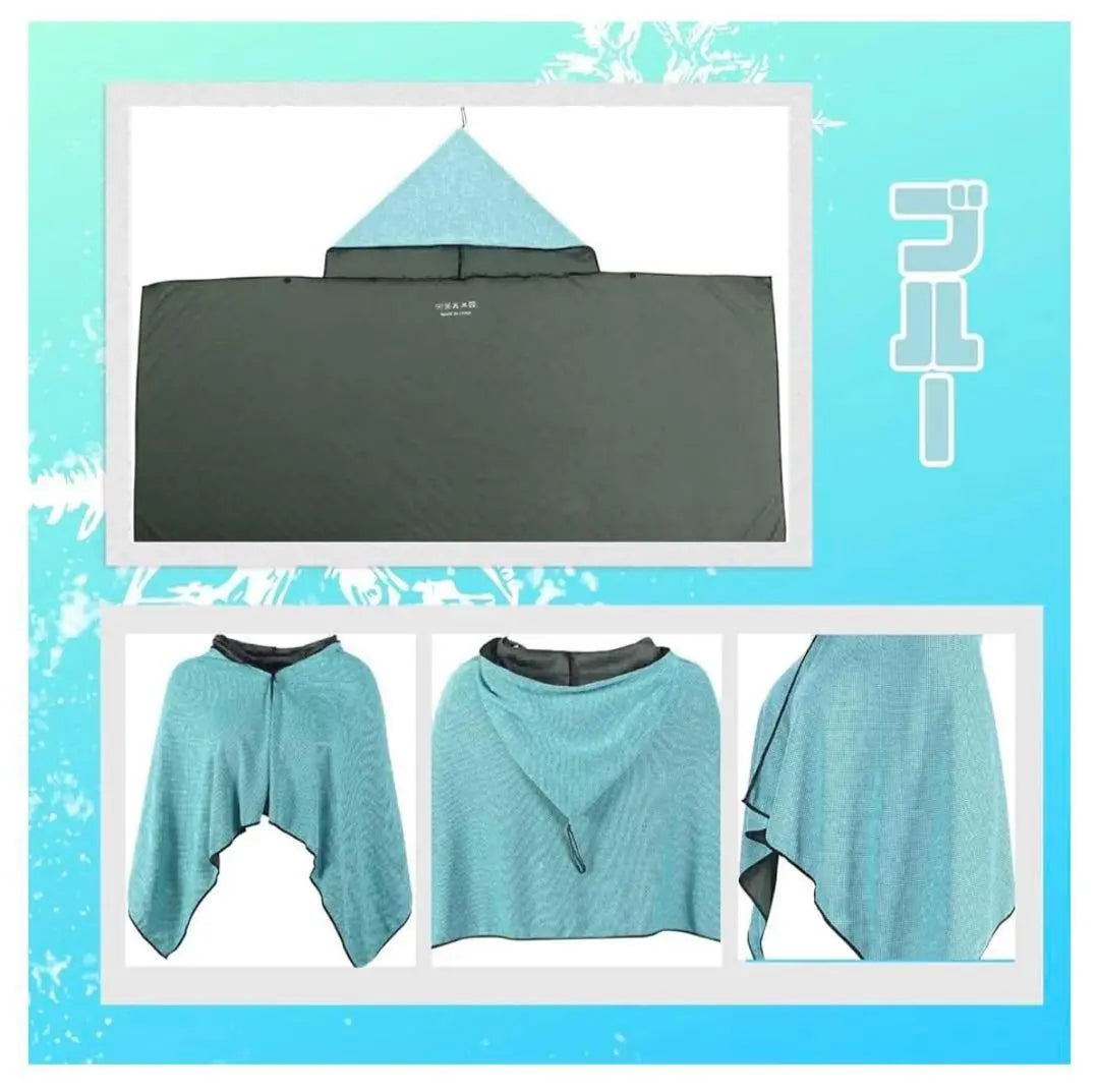 ❤️ Cooling hooded cold sports towel cool poncho