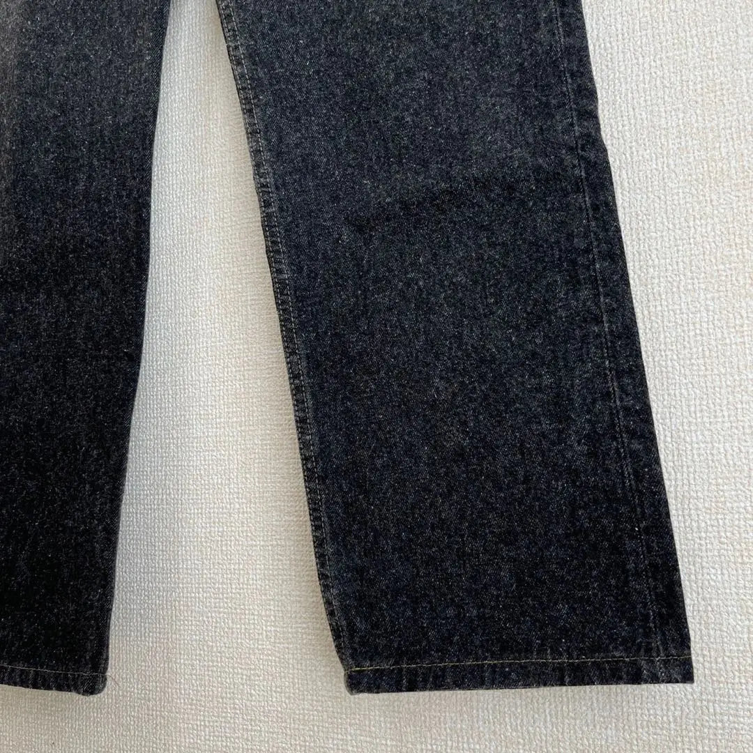 [Mint] USA made 90's Levi's 501 yarn dyed black W34