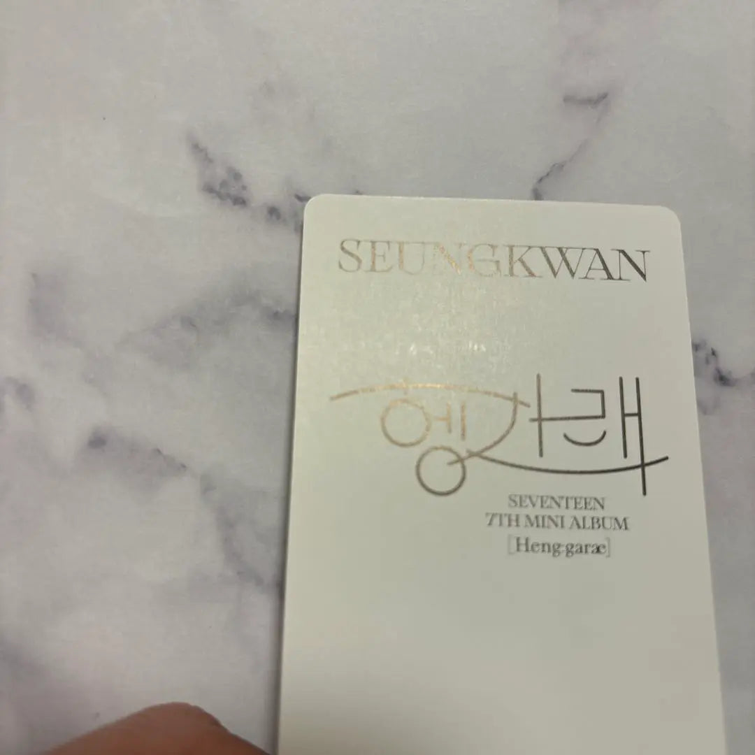 SEVENTEEN☆Seung Kwan hmv 2-piece set