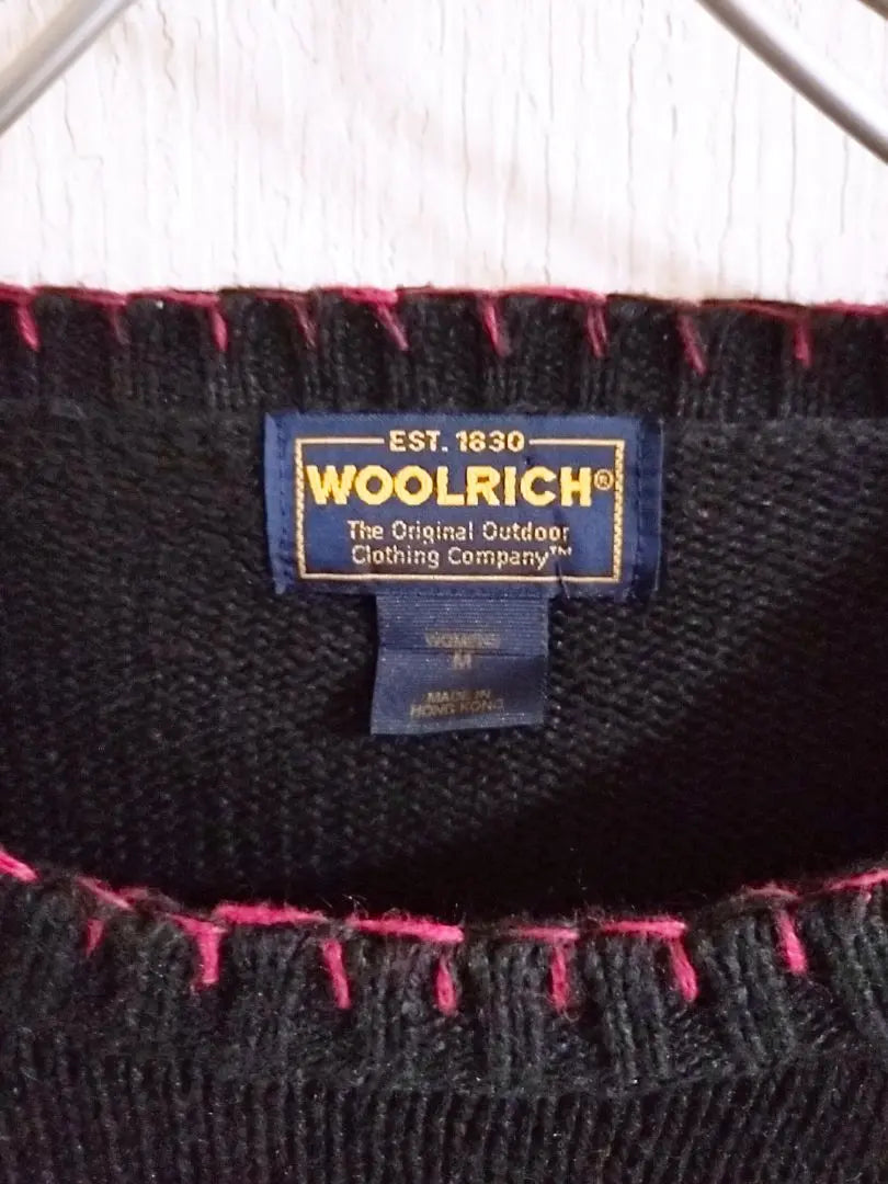 D221872 WOOLRICH Motif Pattern Knit | D221872 WOOLRICH モチーフ柄 ニット