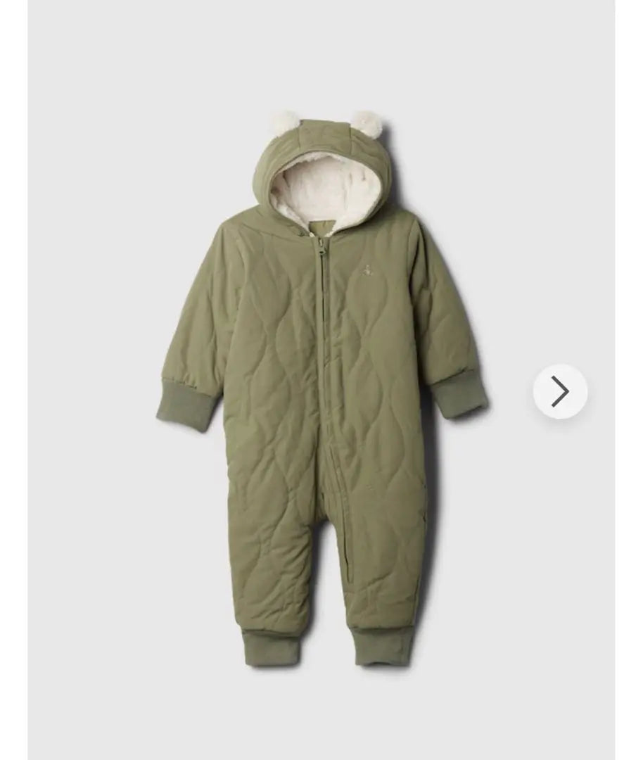 baby GAP Olive Green Coverall 12-18 months