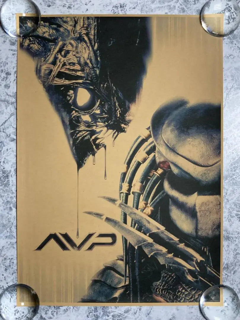 "Alien vs Predator Retro-style Poster Type B" jo-db