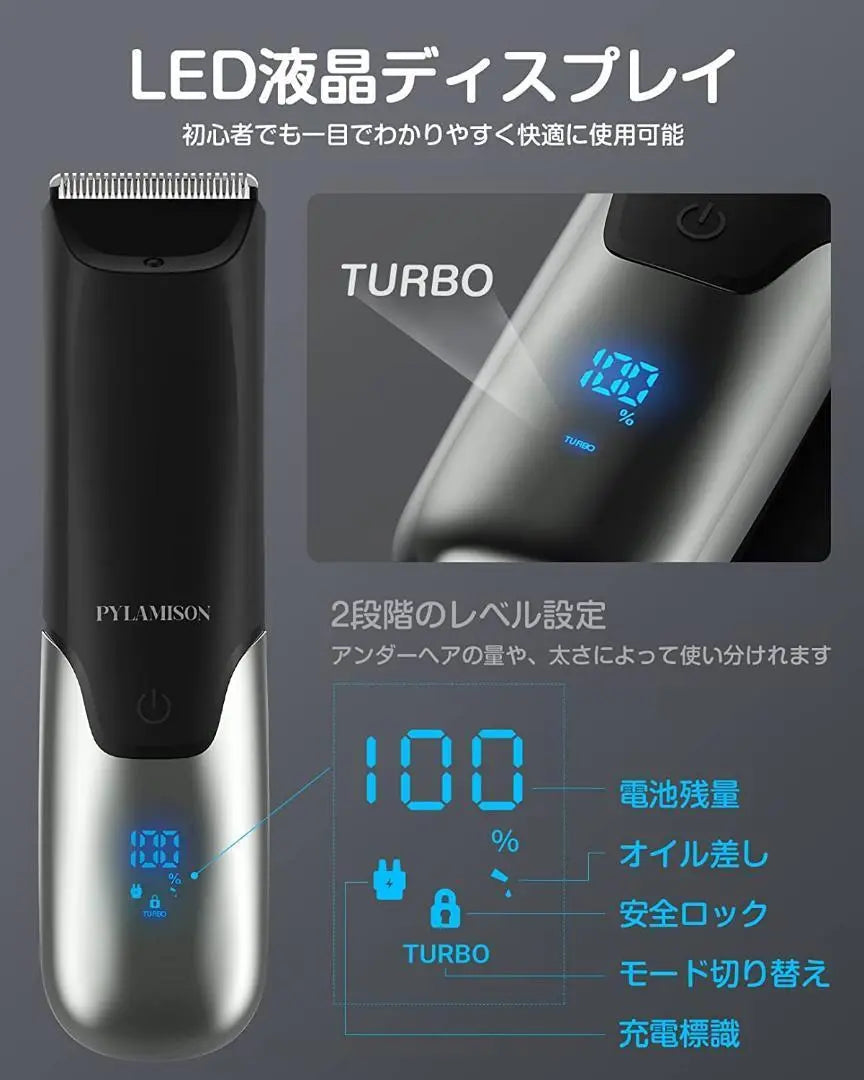 Body Shaver for Men 2022 Innovative Model Shaver for Men 2-Stage Variable