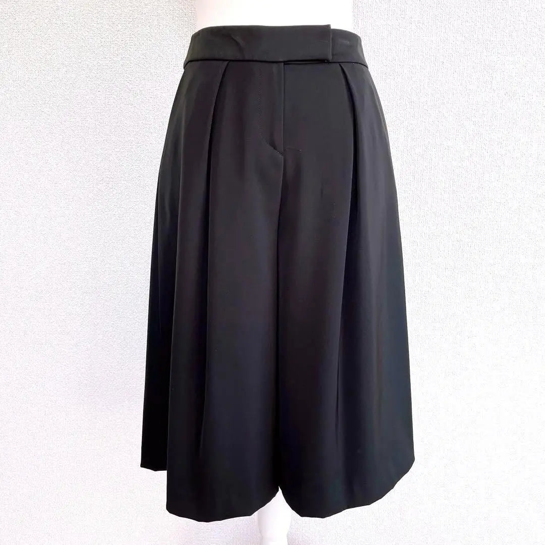 ☆Hermosos☆Pantalones gaucho Narakamice acampanados hasta la rodilla negros M