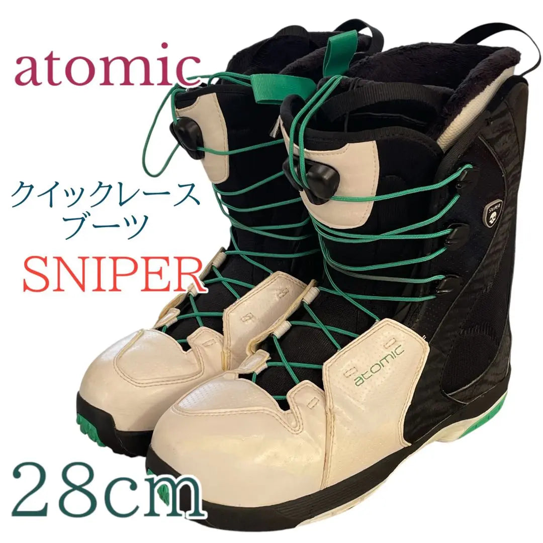 Botas de snowboard para hombre Atomic Sniper 28 cm