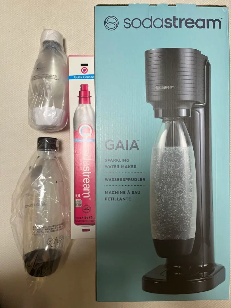 Paquete especial para el kit de inicio GAIA de Soda Stream