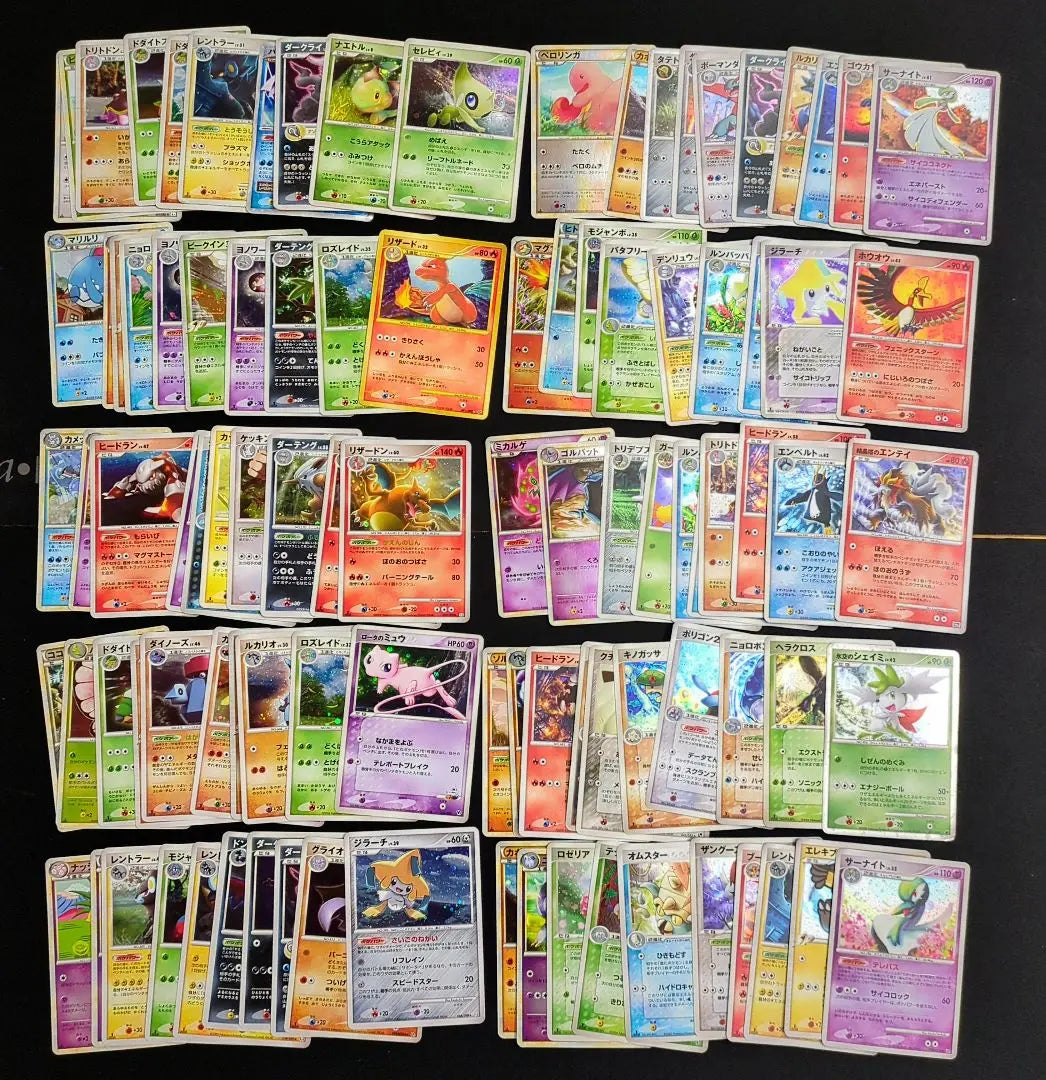 Set de 100 piezas de Kira, venta al por mayor, DP, etc. Charizard