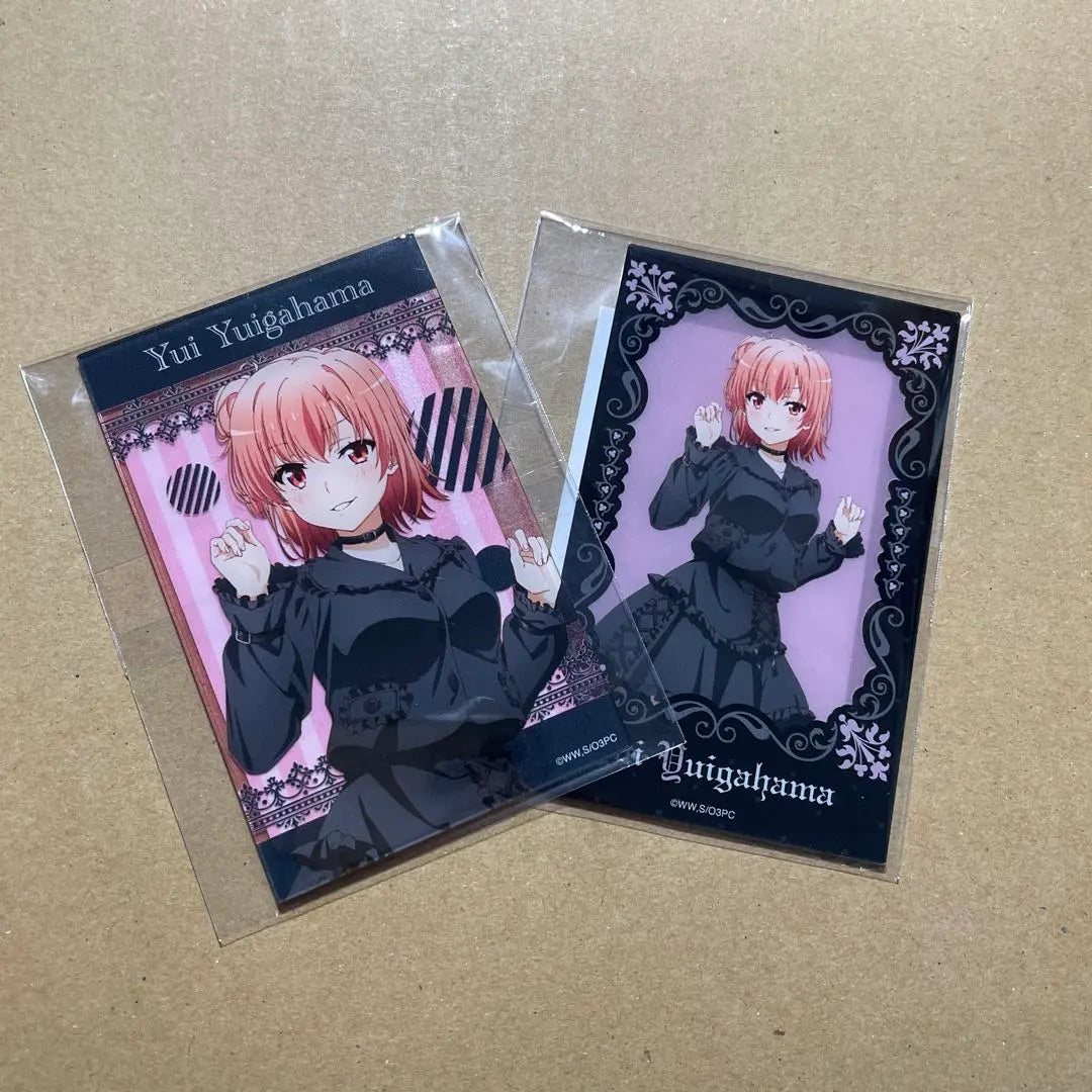 Oregairu Yui Acrylic Card Set