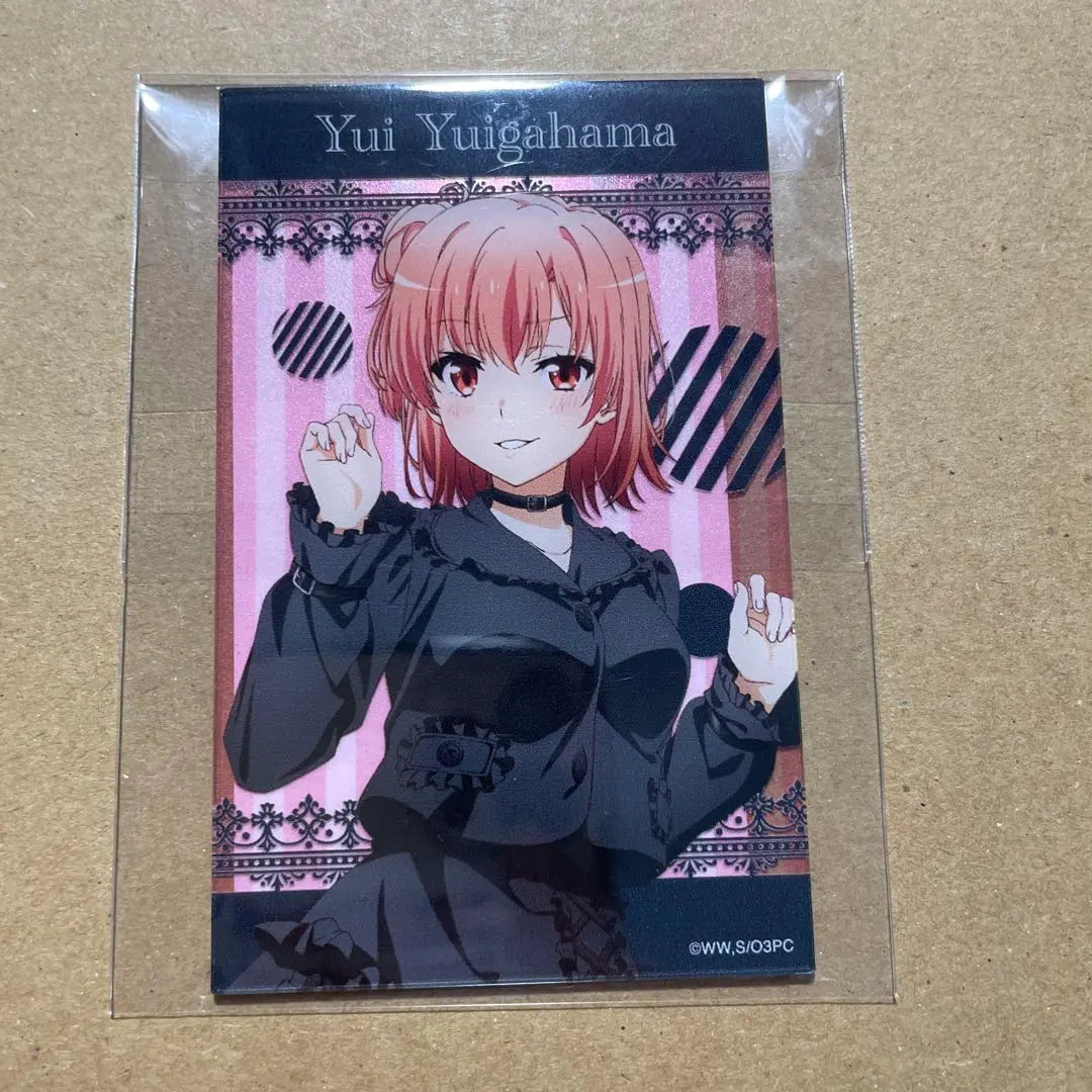 Oregairu Yui Acrylic Card Set