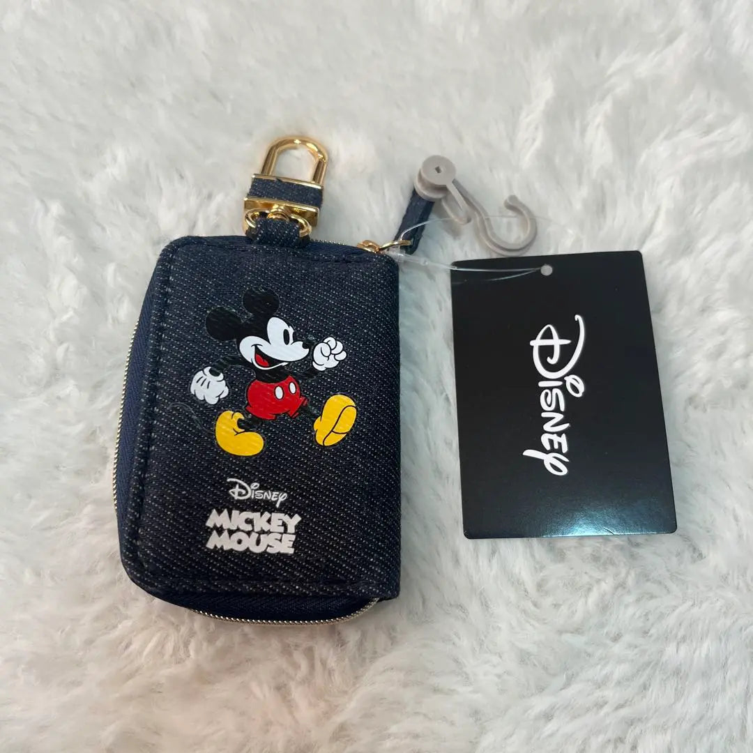 Disney Funda para llaves Mickey Mouse Denim | Disney ミッキーマウス キーケース デニム