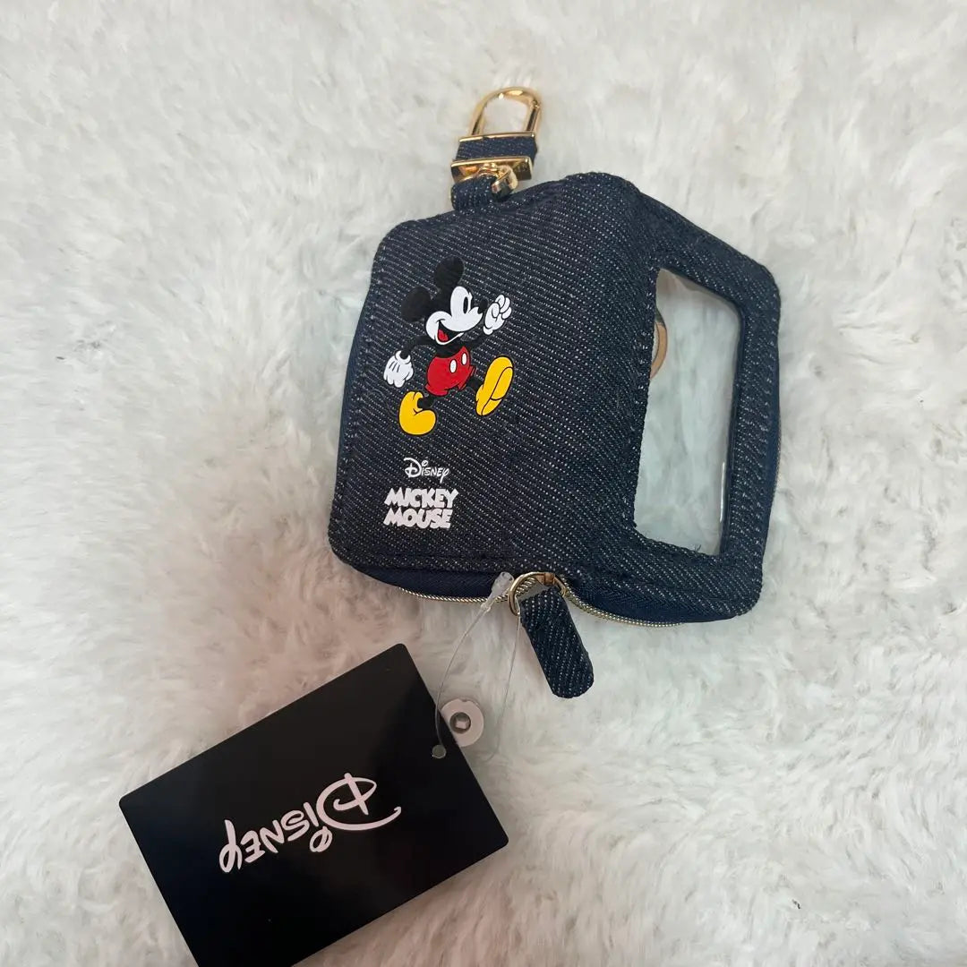 Disney Mickey Mouse Key Case Denim | Disney ミッキーマウス キーケース デニム