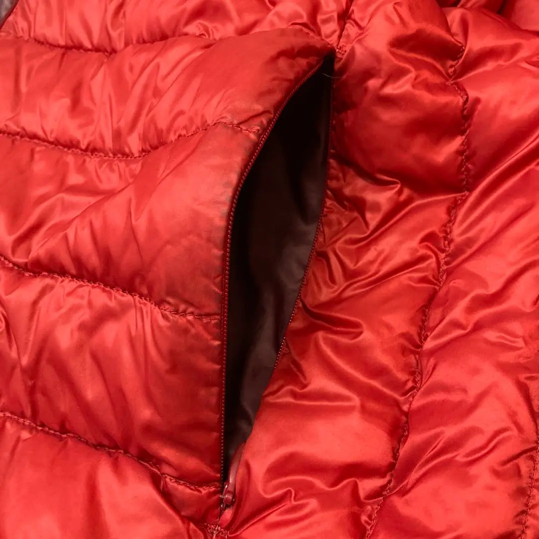 UNIQLO Ultra Light Down Jacket Full Zip Red L