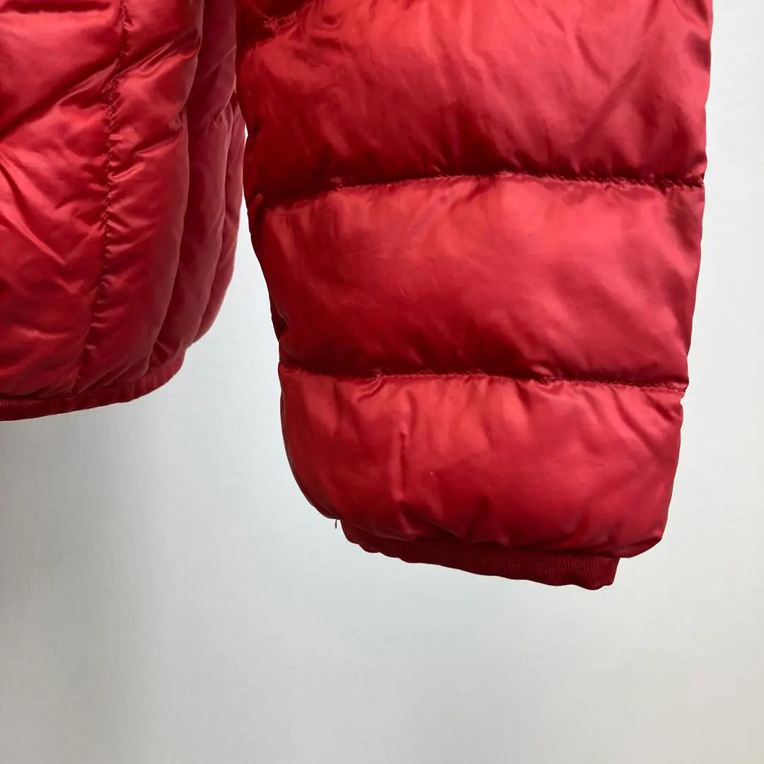 Chaqueta de plumas ultraligera UNIQLO con cremallera completa en rojo L