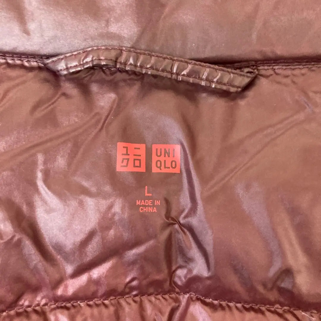 UNIQLO Ultra Light Down Jacket Full Zip Red L