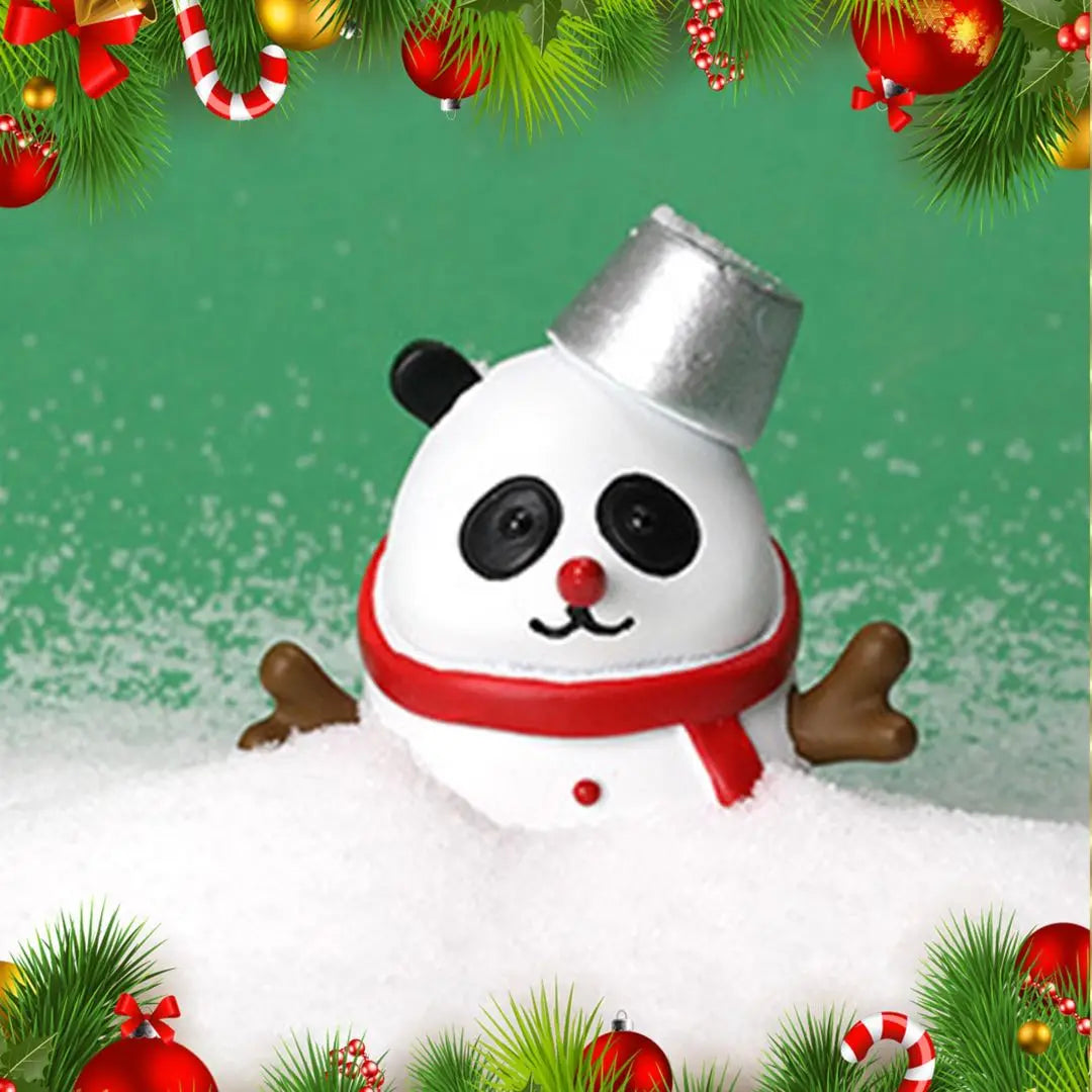 Brand new and unused ✨ Christmas ornament refrigerator magnet panda decoration cute snowman