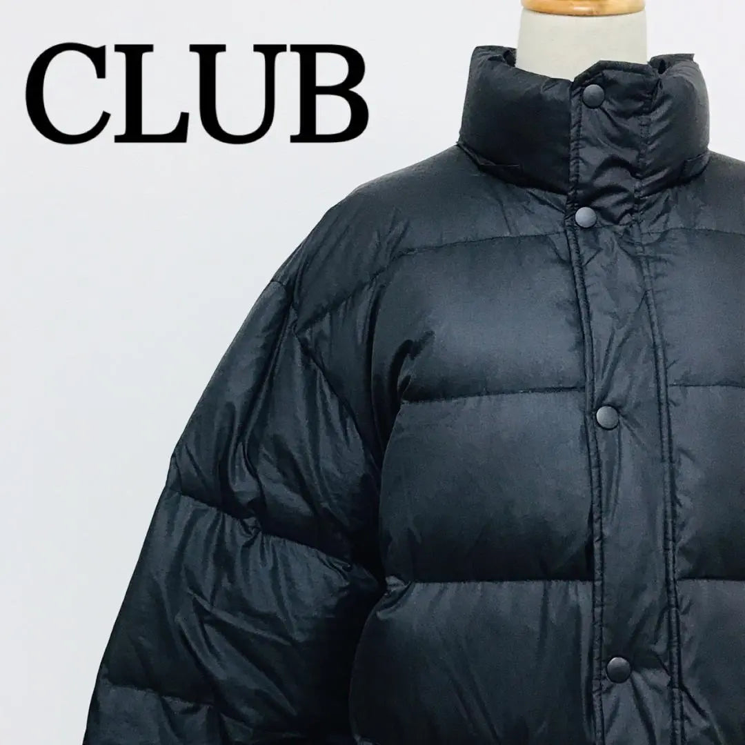 Chaqueta con botones a presión y cremallera completa con proporción áurea y logotipo del club bordado