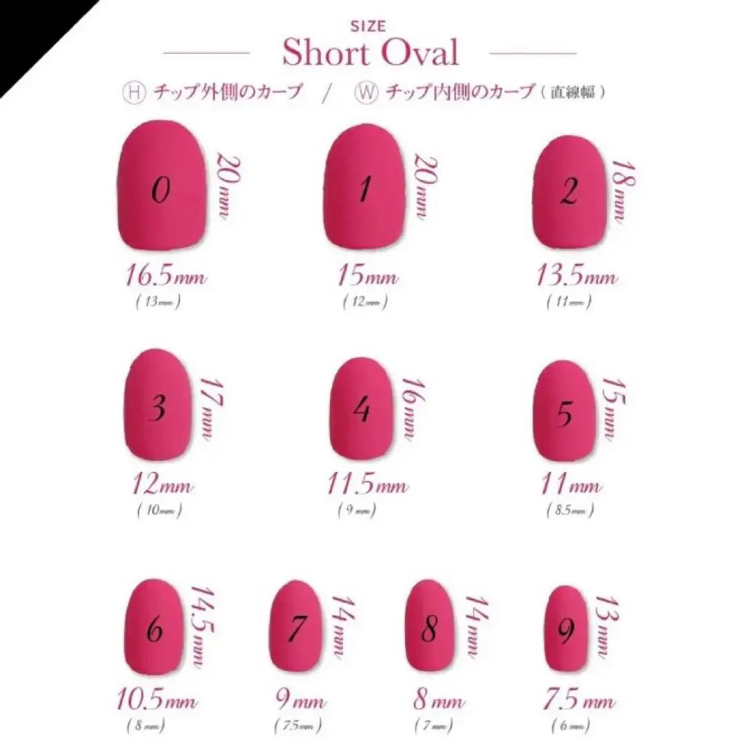 401 [Actual product sale] Nail tip