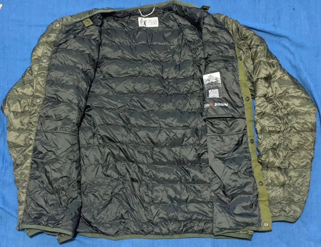 BEAMS Before MARMOT Chaqueta de plumón compacta Outdoor | VIGAS 別注 Marmot コンパクト ダウンジャケット アウトドア