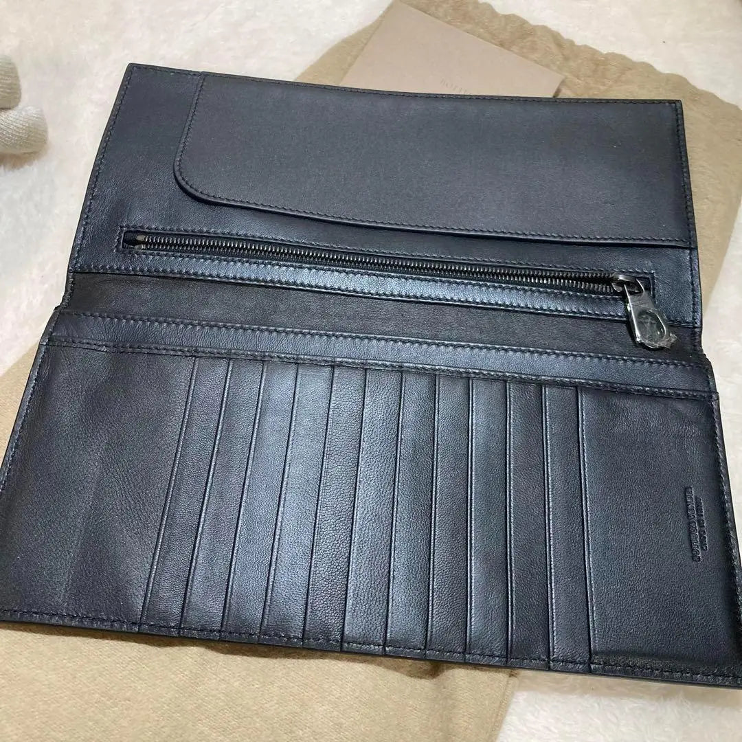 ! New! Bottega Veneta Long Wallet Black | ！新品！　ボッテガヴェネタ　長財布　ブラック