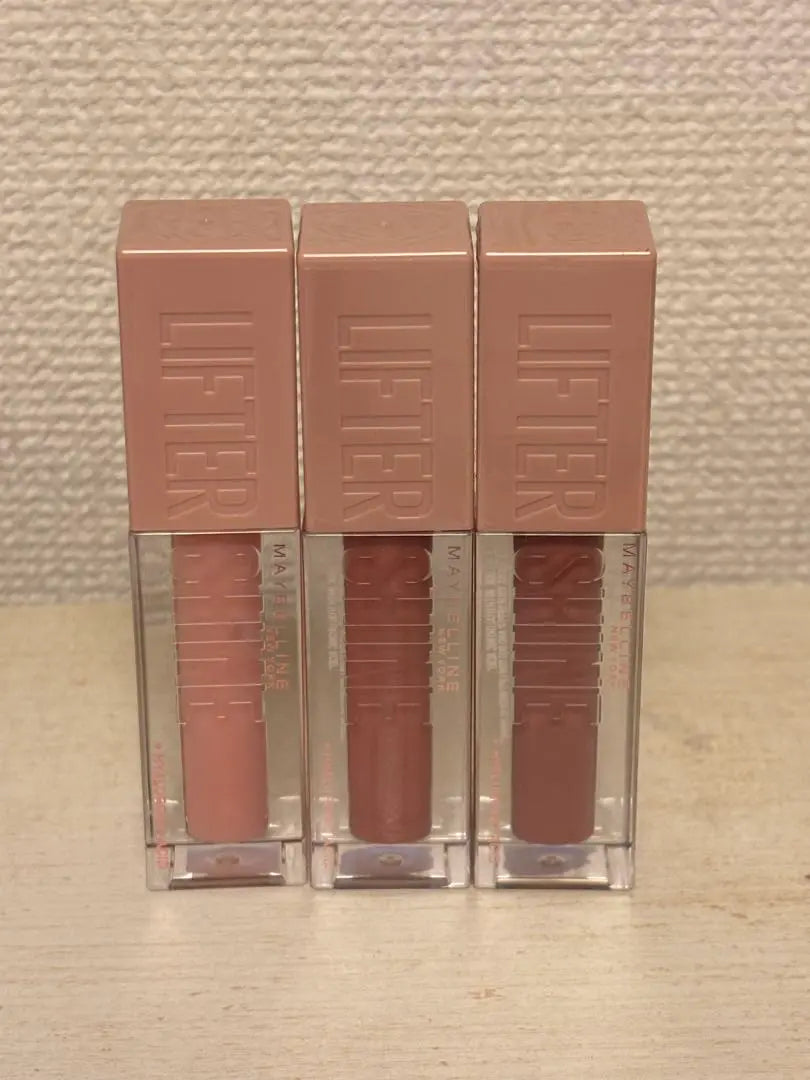 Maybelline Lifter Shine Lip Set of 3 Colors