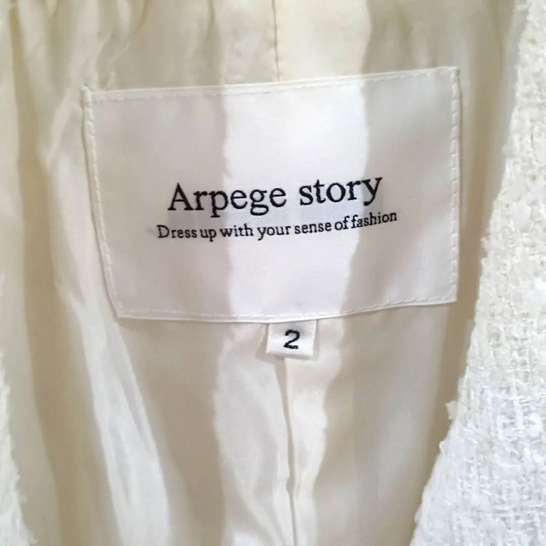 Arpege Story White Vest Elegant Clean Refreshing Adult Women Elegant