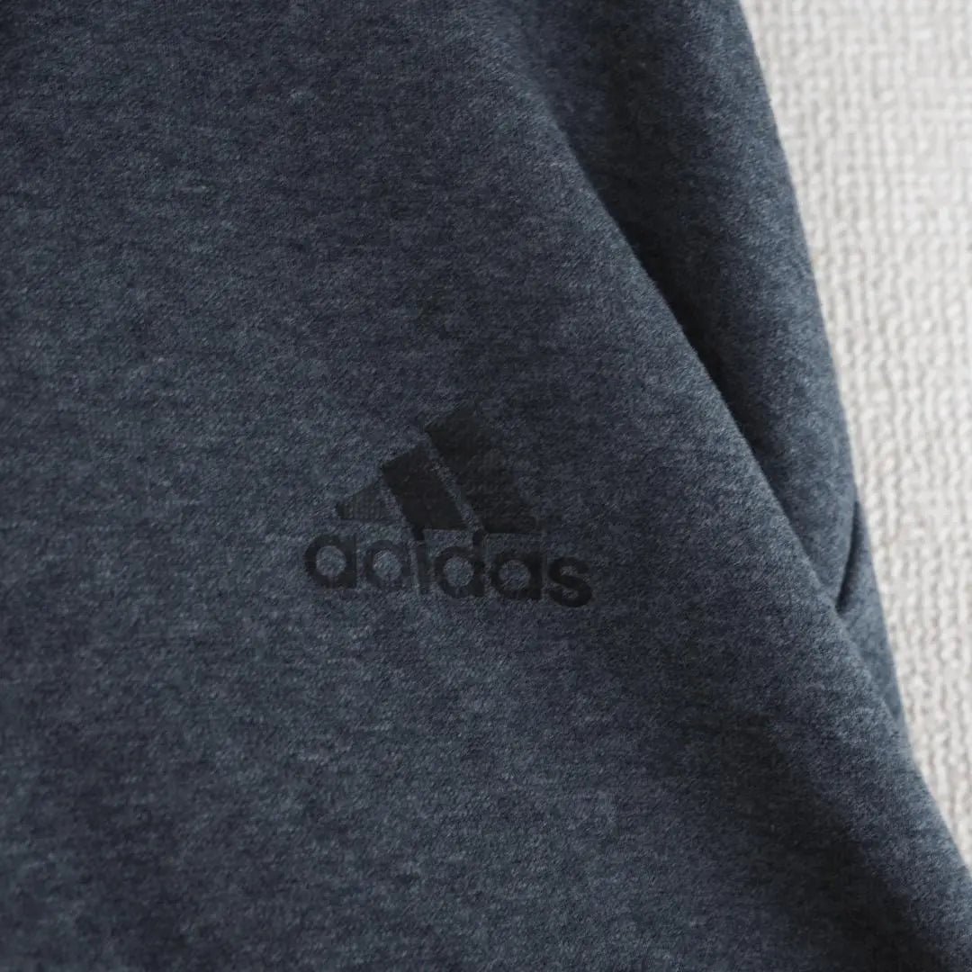 ★ Belleza ★ Adidas Parker Grey L Trainer Back Brushed | ★美品★アディダス パーカー グレー L トレーナー 裏起毛