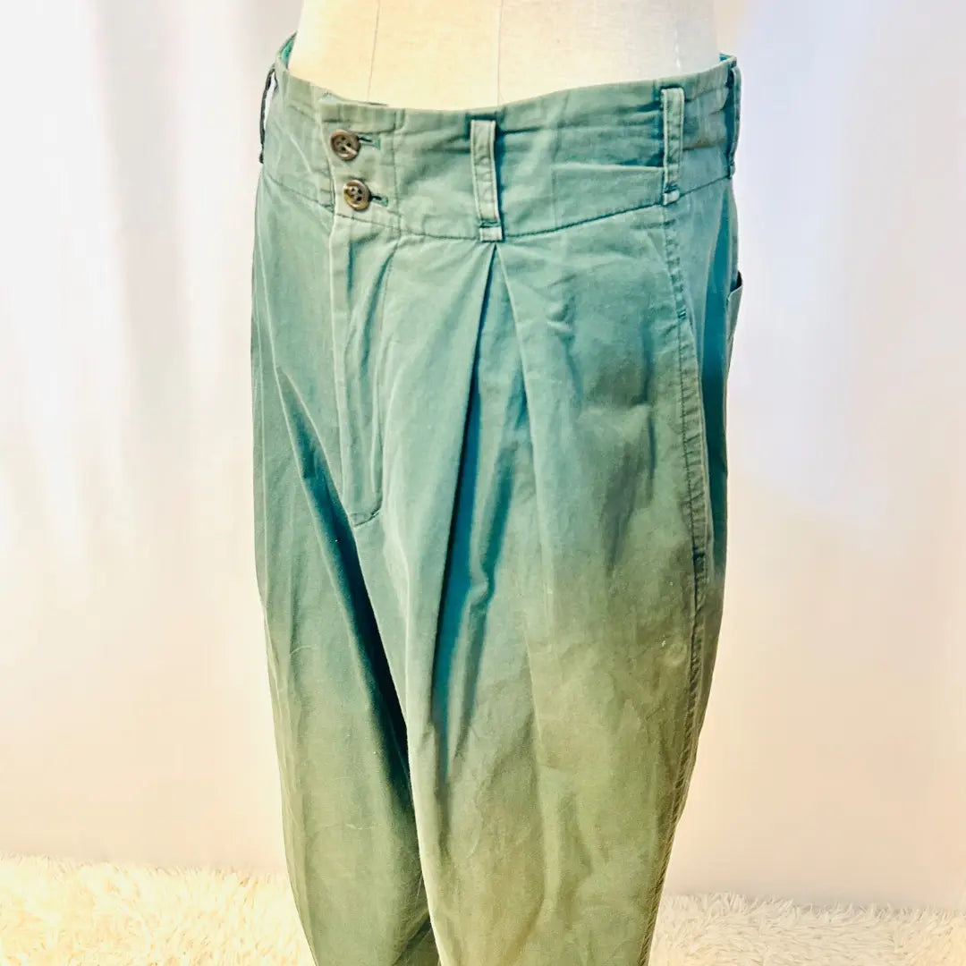 [Vintage] Pantalones cónicos sencillos Wise Green de Yohji Yamamoto