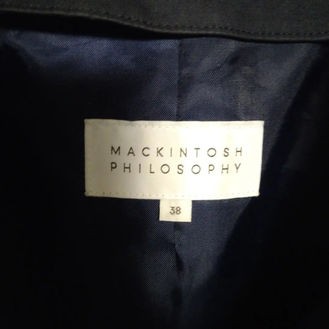 ❤MACKINTOSH PHILOSOPHY [Super Value] Navy Trench Coat