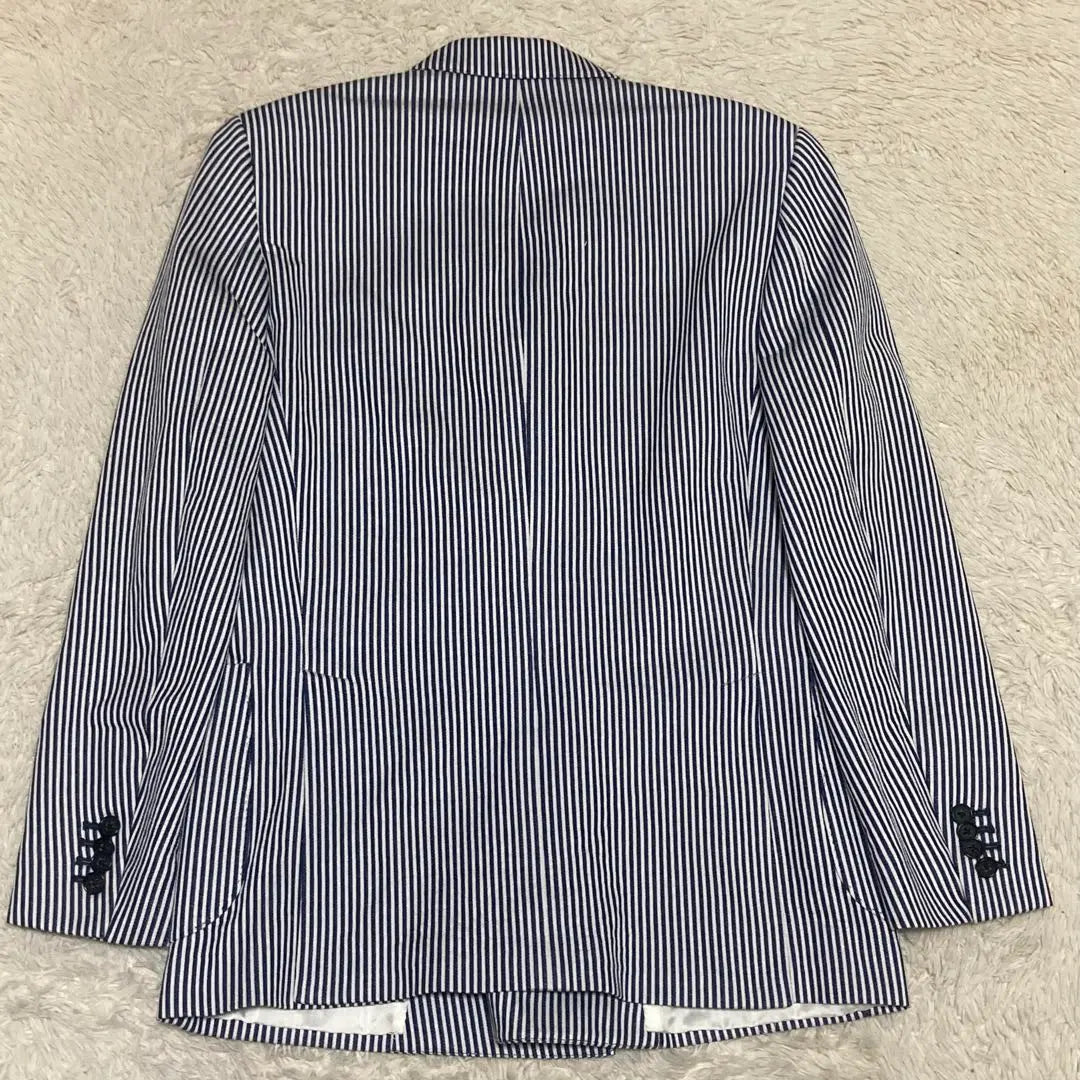 BROOKS BROTHERS [Made in Italy] Stripe Double Top Quality Suit