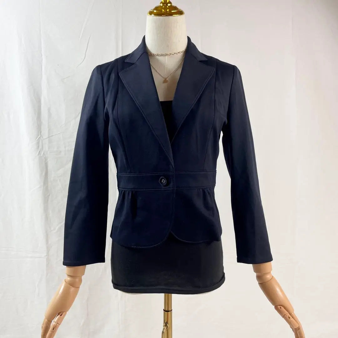 [Belleza] Chaqueta de sastre azul marino Lope | 【美品】ロペ ネイビー テーラードジャケット