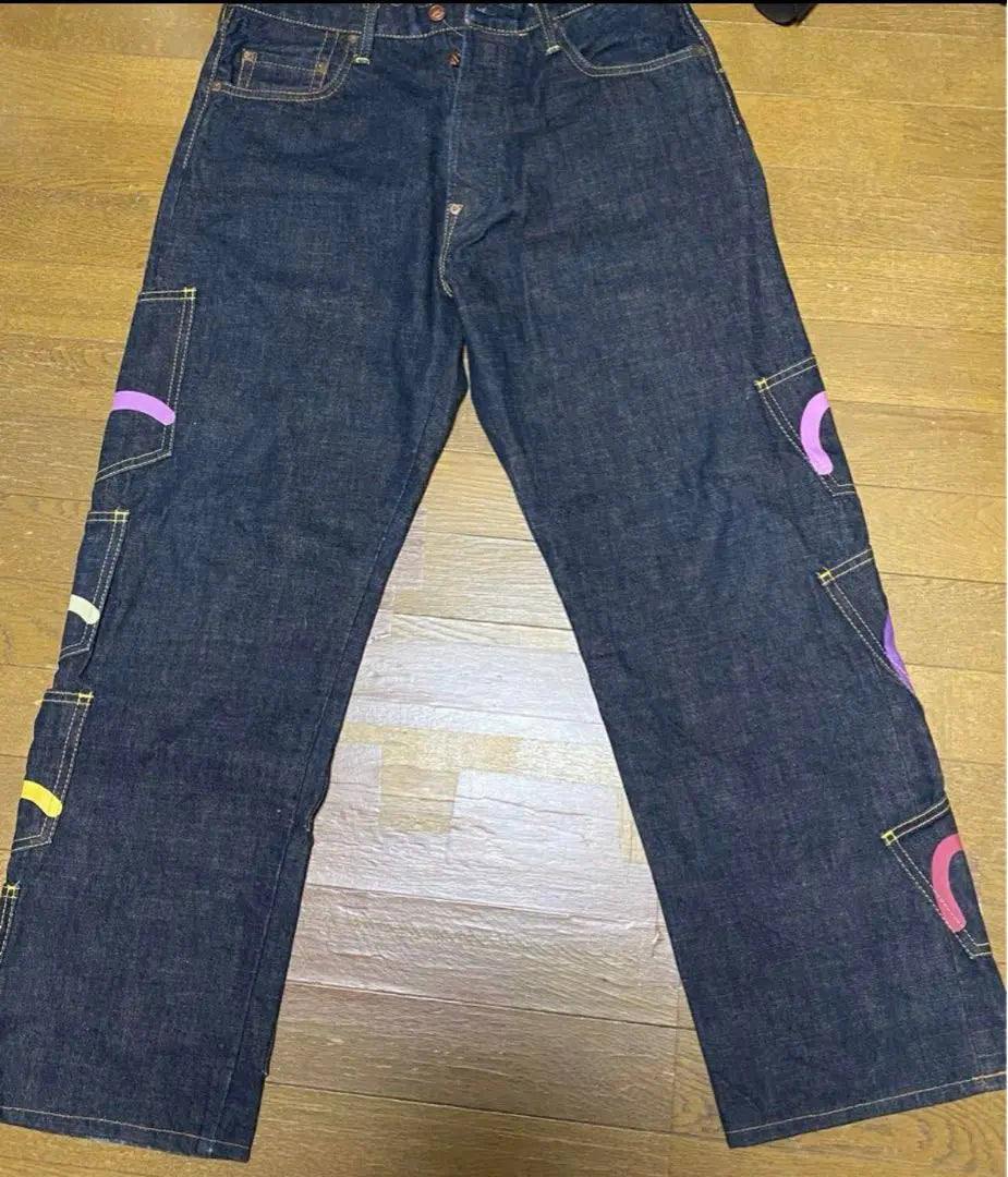 EVISU Many Pocket Denim 34 Inseam 75