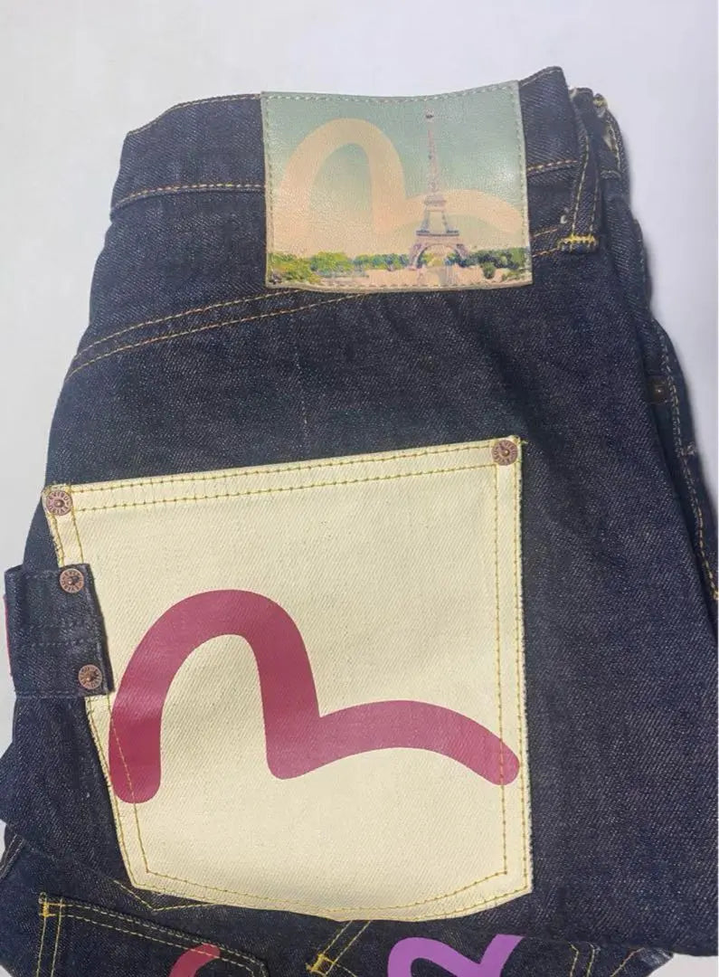 EVISU Many Pocket Denim 34 Entrepierna 75