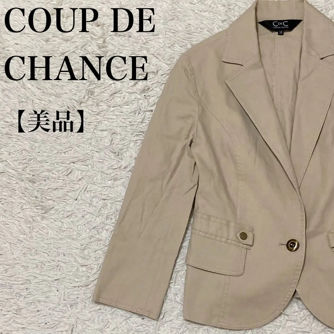 Chaqueta Kudo Chance de un solo corte en perfectas condiciones con una hermosa silueta informal