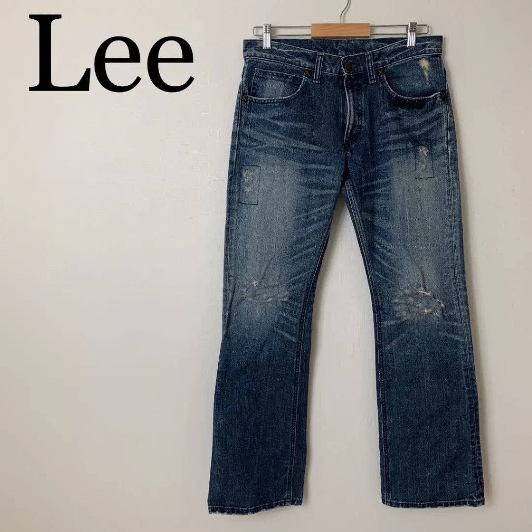 Lee RIDERS Lee Denim Jeans Crash Damage Washed