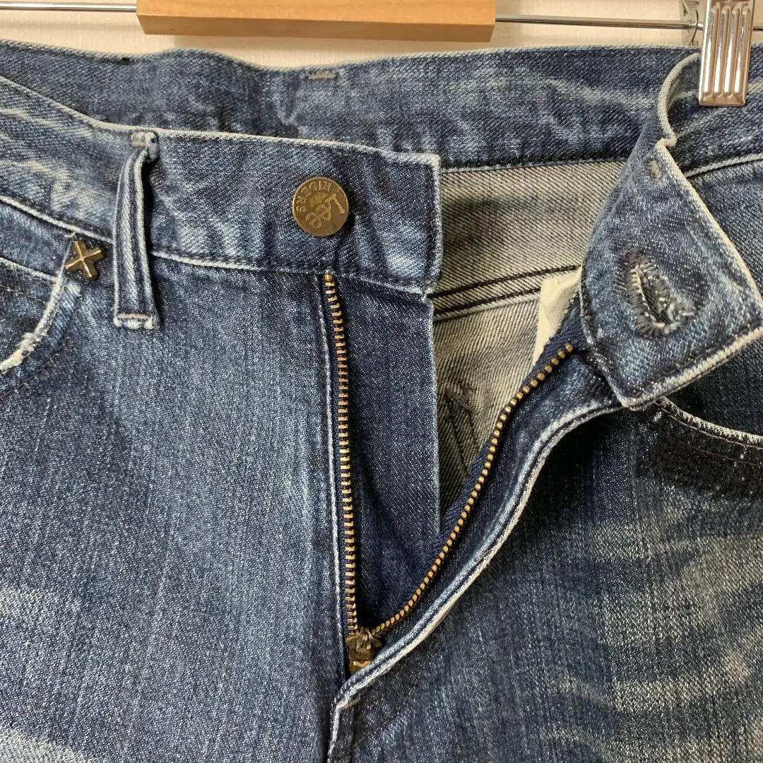 Lee RIDERS Lee Denim Jeans Crash Damage Washed