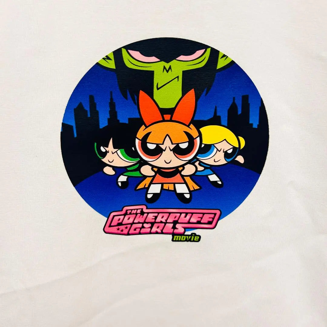 Powerpuff Girls Reprint T-shirt Short Sleeve Men's New Unique White