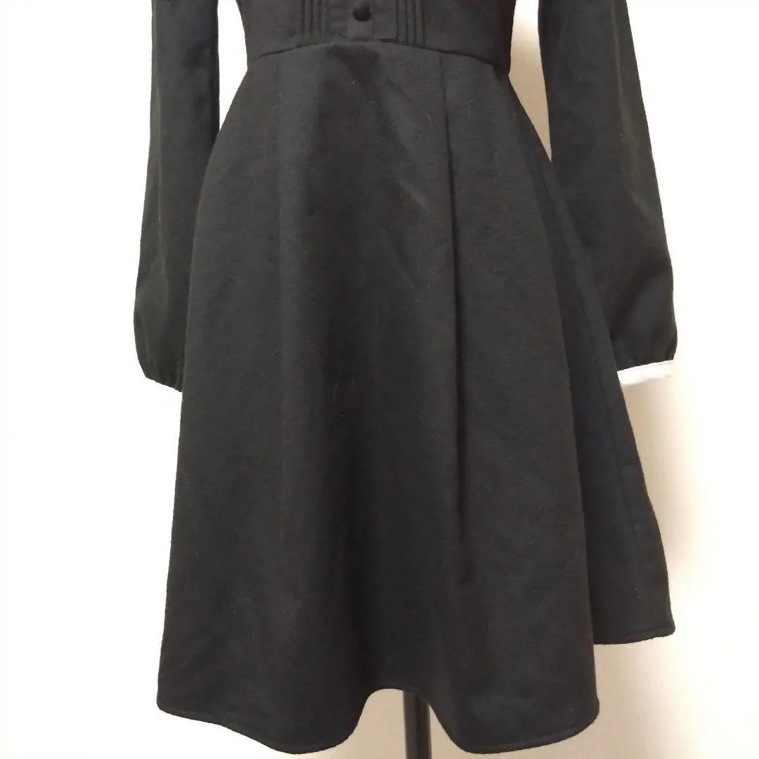 Beautiful condition LODISPOTTO long dress long sleeve autumn/winter formal black ribbon