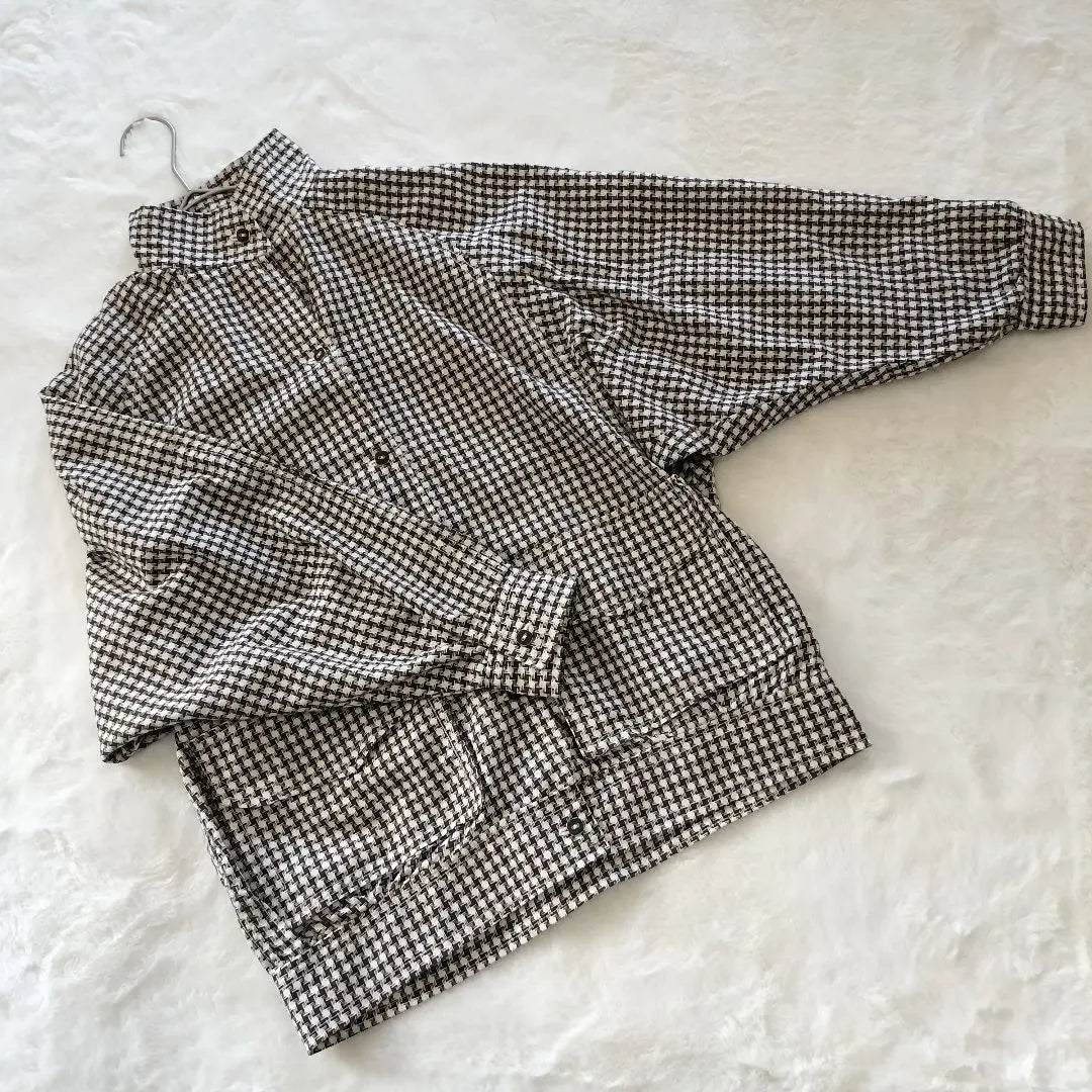 Vintage jacket handmade staggered pattern retro Vintage | ヴィンテージ ジャケット ハンドメイド 千鳥柄 レトロ Vintage