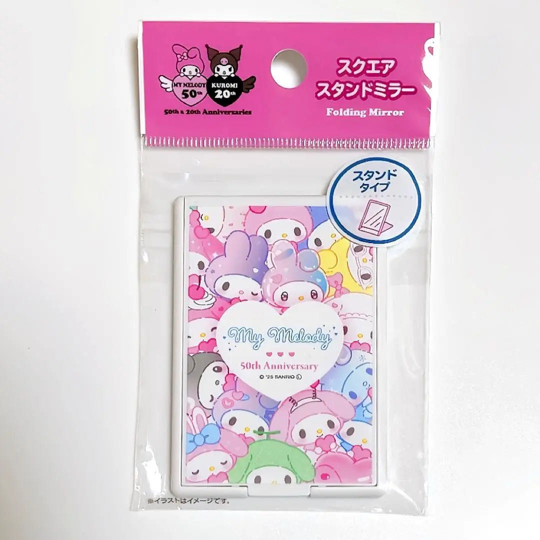 [Anonymous] Sanrio My Melody 50th Anniversary Slide Mirror Girly Pop