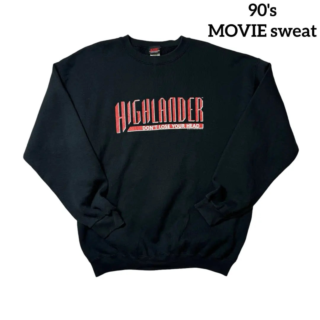 90s Highlander movie sweat movie sweatshirt made in USA