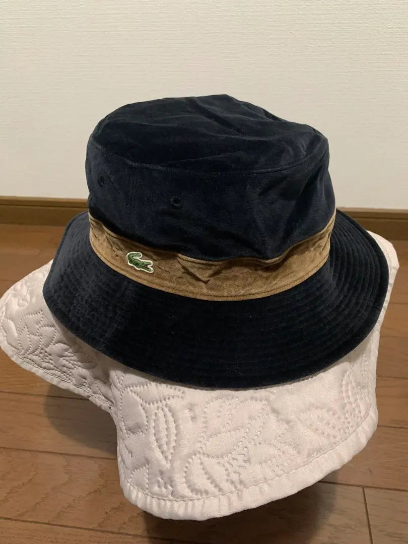 LACOSTE Reversible Hat Velour