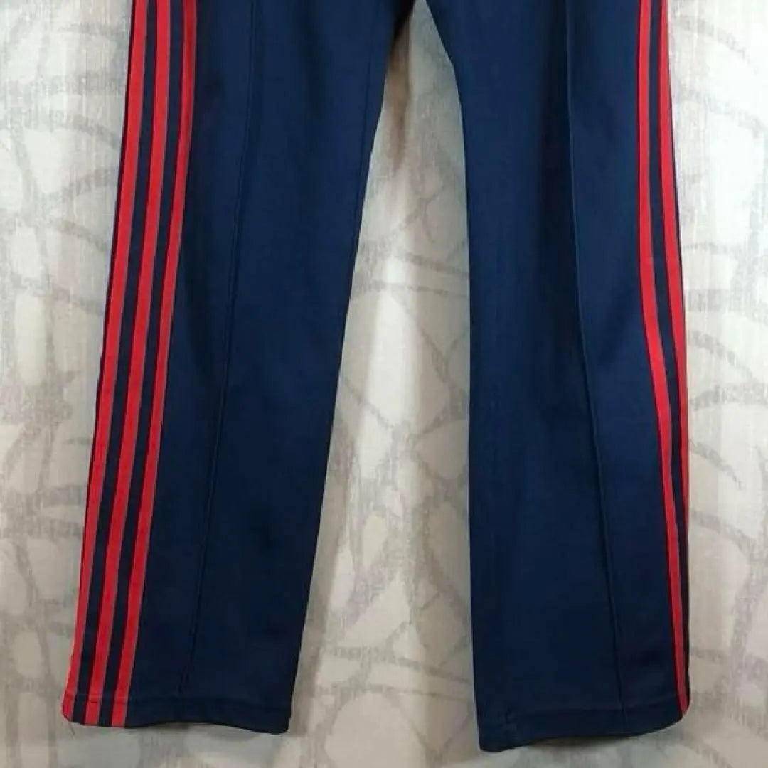 [Super Rare] Adidas Track Pants Trefoil Logo Embroidered Logo Side Line