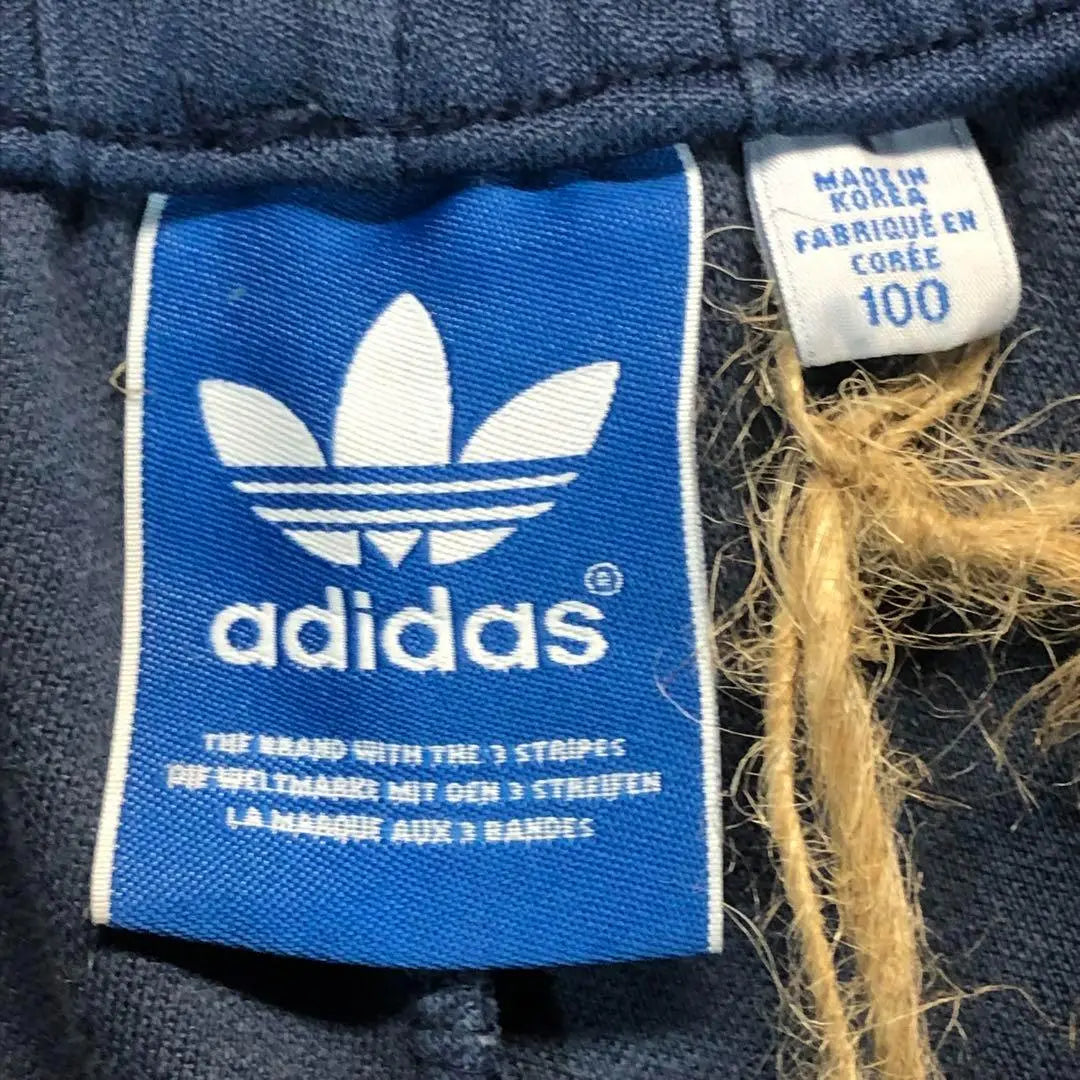 [Super Rare] Adidas Track Pants Trefoil Logo Embroidered Logo Side Line