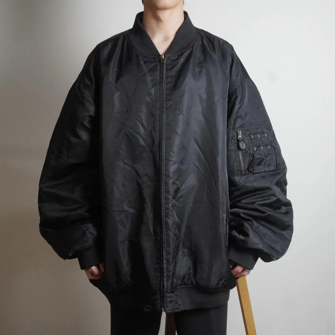 Foot tocker Reversible MA-1 Blouson Jacket Black/UW21