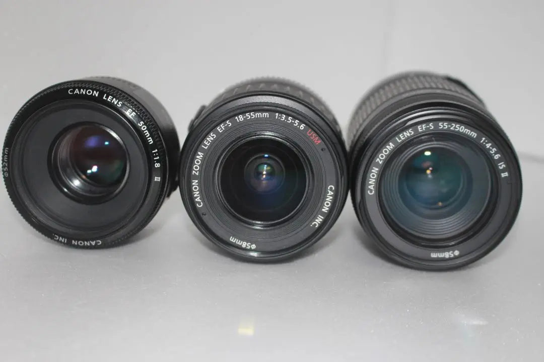 Digital SLR Camera Canon Kiss x9i Standard & Telephoto & Single Focus Set