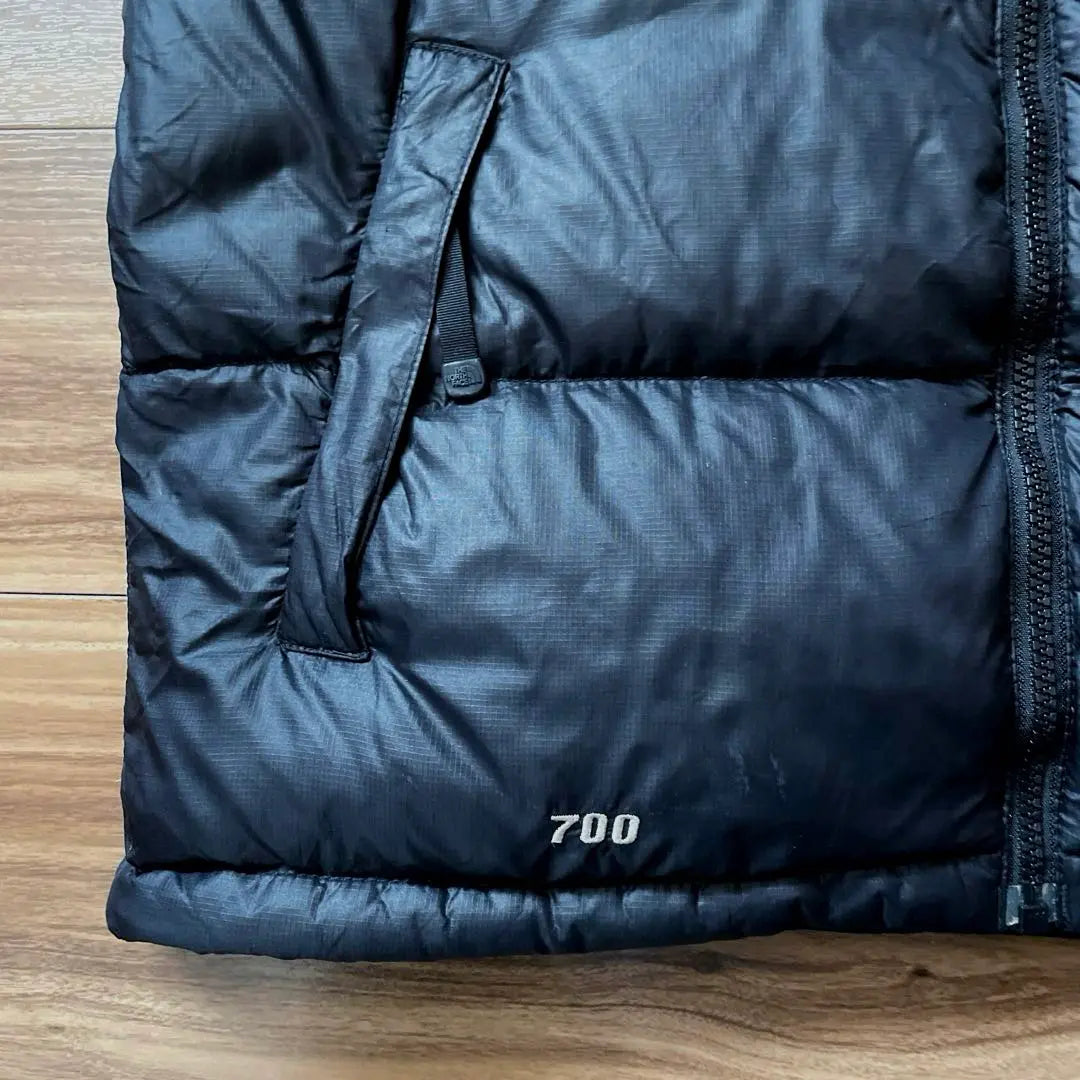 S North Face 700 Phil Black Black Nupus Down Best Jacket