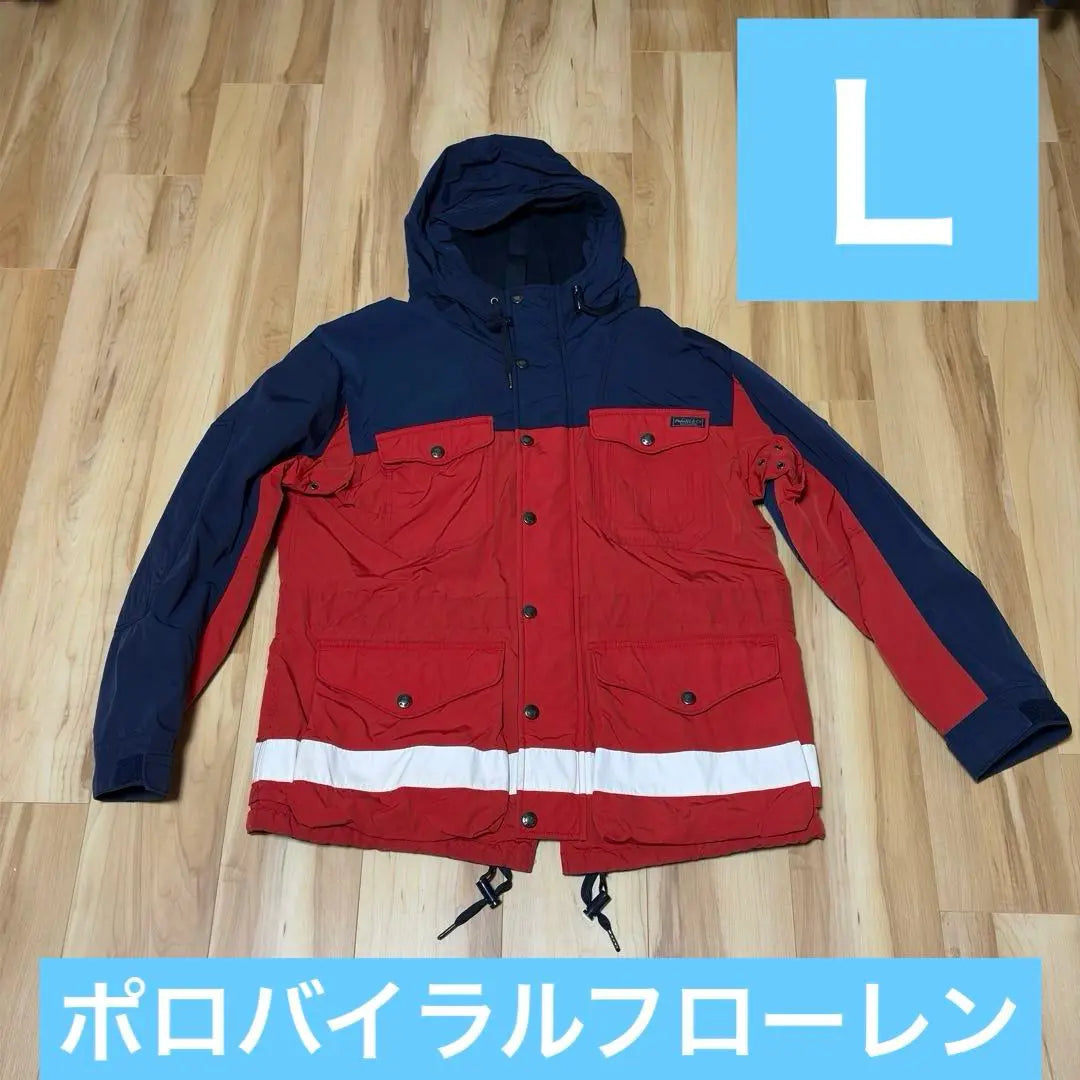 Polo by Ralph Lauren Mountain Parka L Size Red