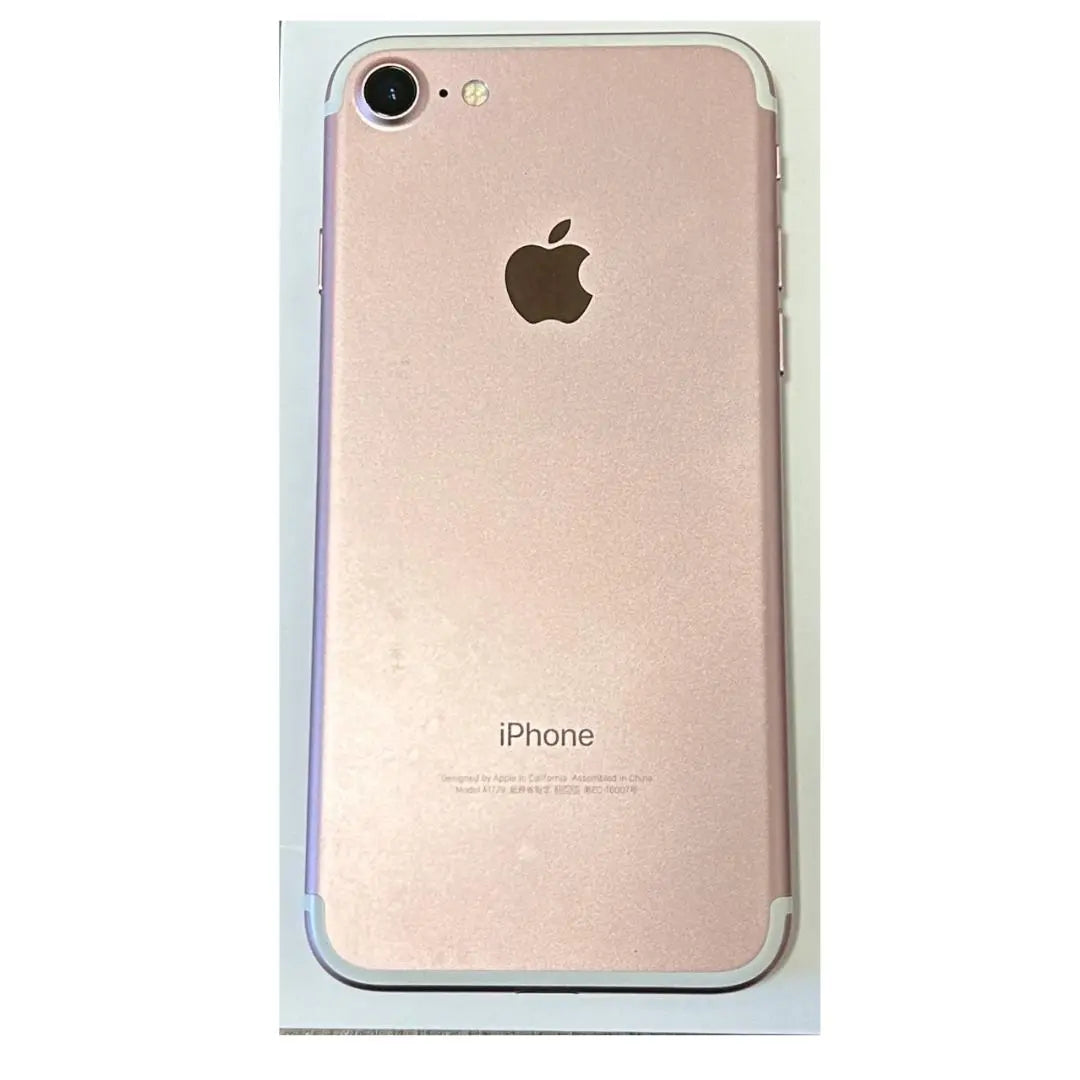 iPhone7 128GB Rose Gold SIM-free New battery