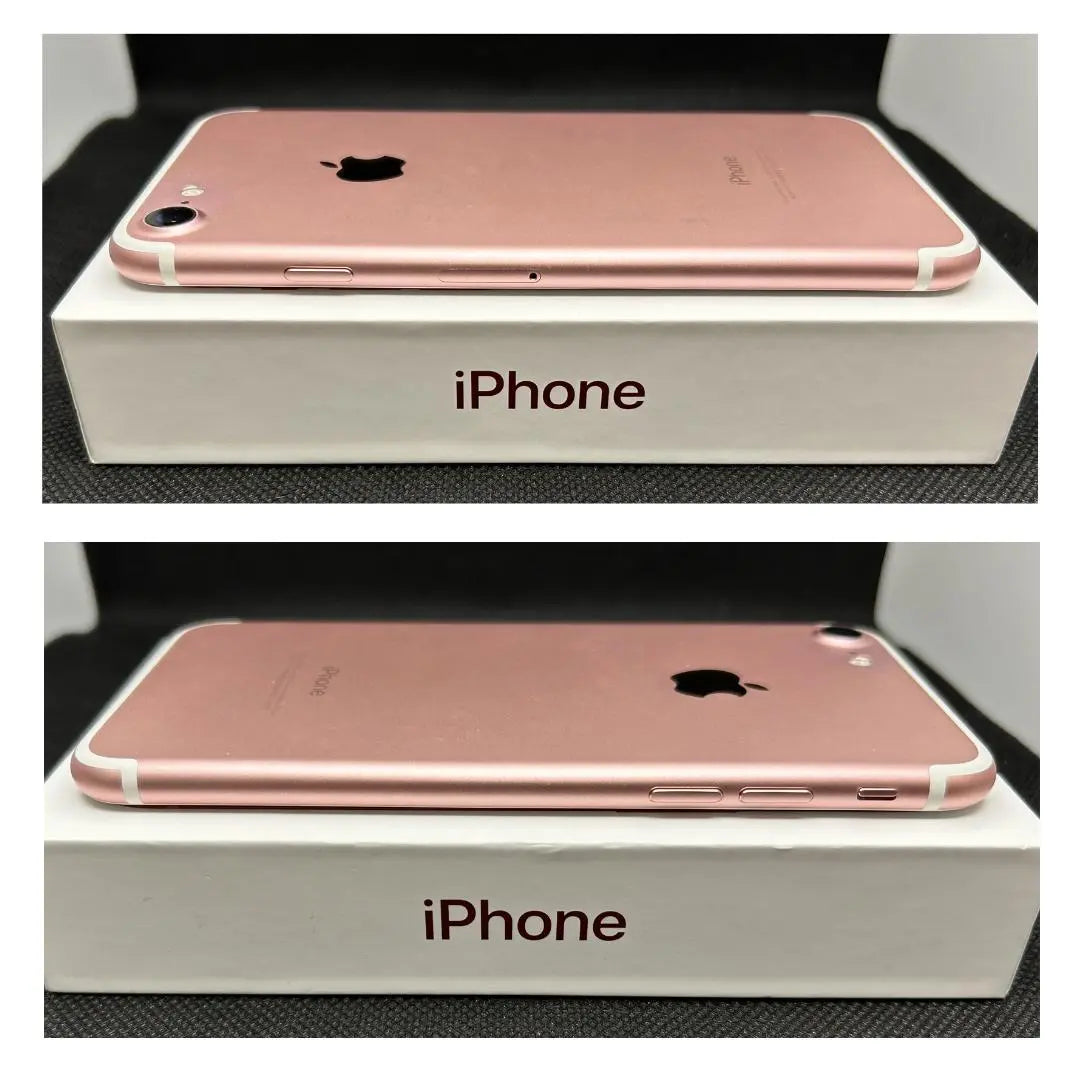 iPhone7 128GB Rose Gold SIM-free New battery