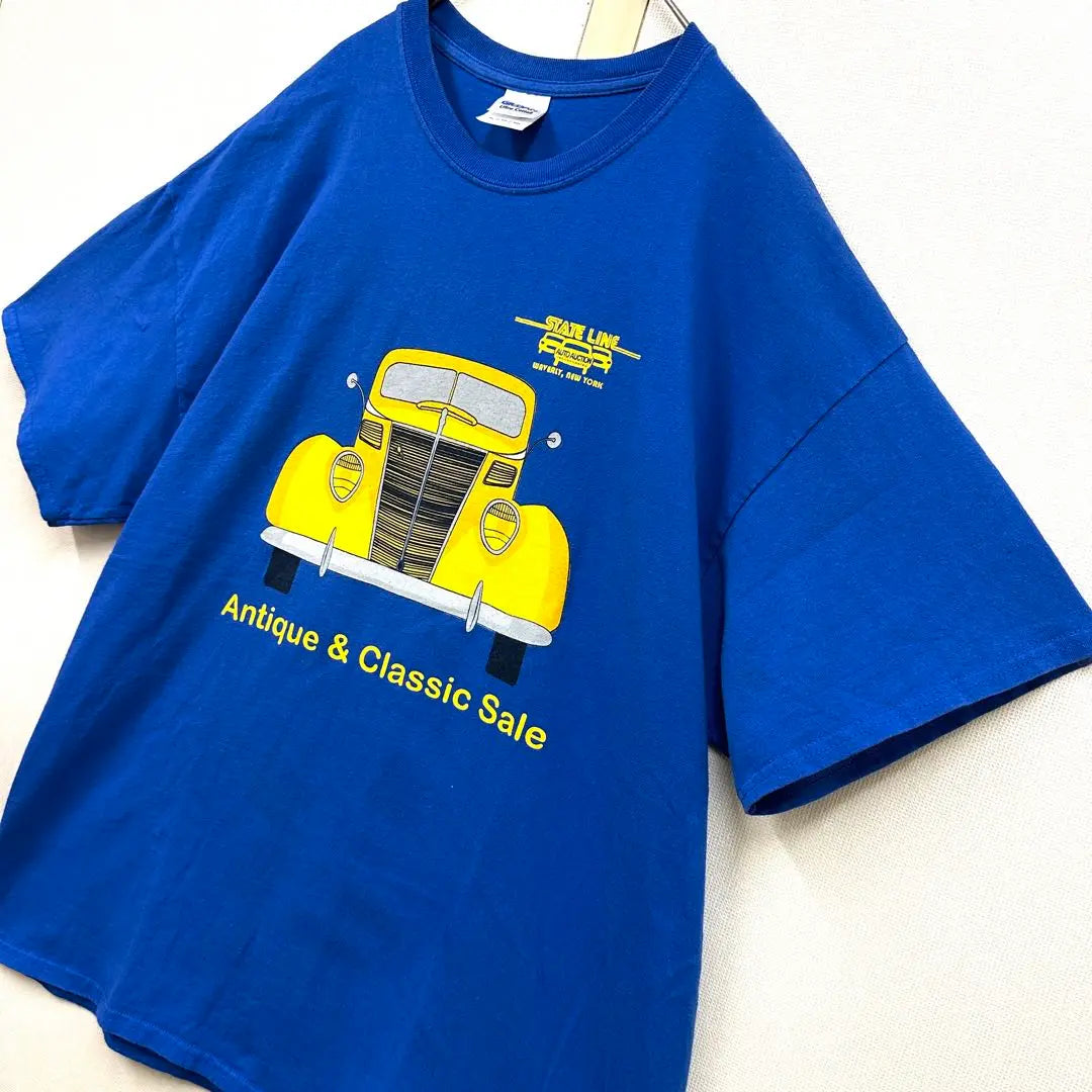 00S Gildan Gildan T -shirt Car Classic Car Retro Car | 00s ギルダン GILDAN Tシャツ 車 クラッシックカー レトロカー